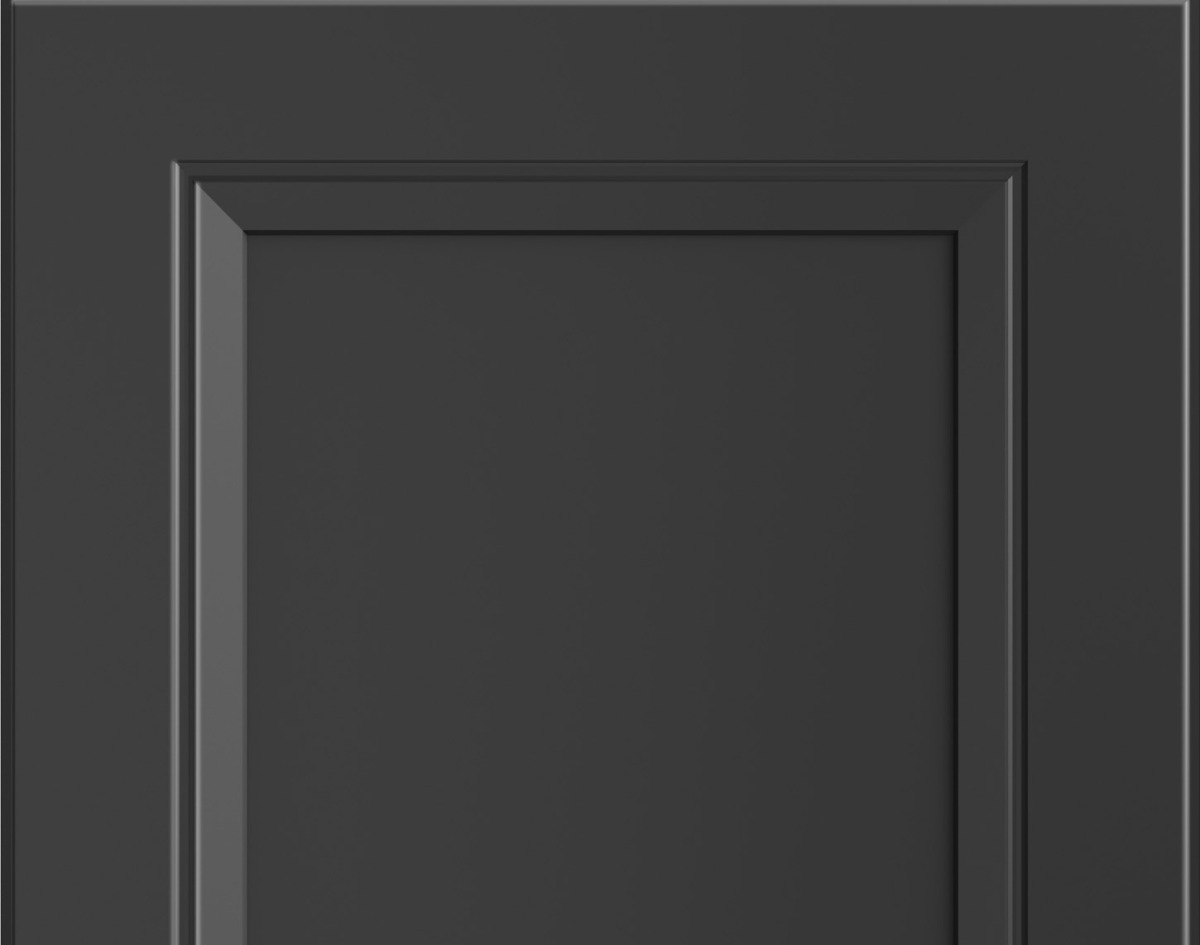 CNC Cabinetry Richmond Black cabinet door