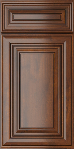 US Cabinet Depot Casselberry Saddle cabinet door
