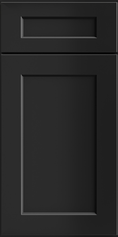 US Cabinet Depot Shaker Black cabinet door