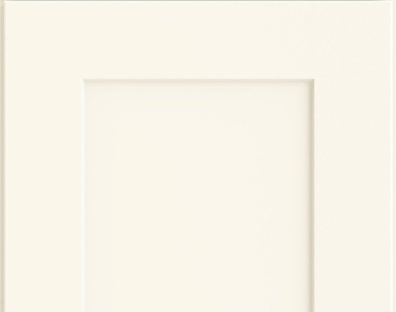 Woodbourne + Sleek White finish