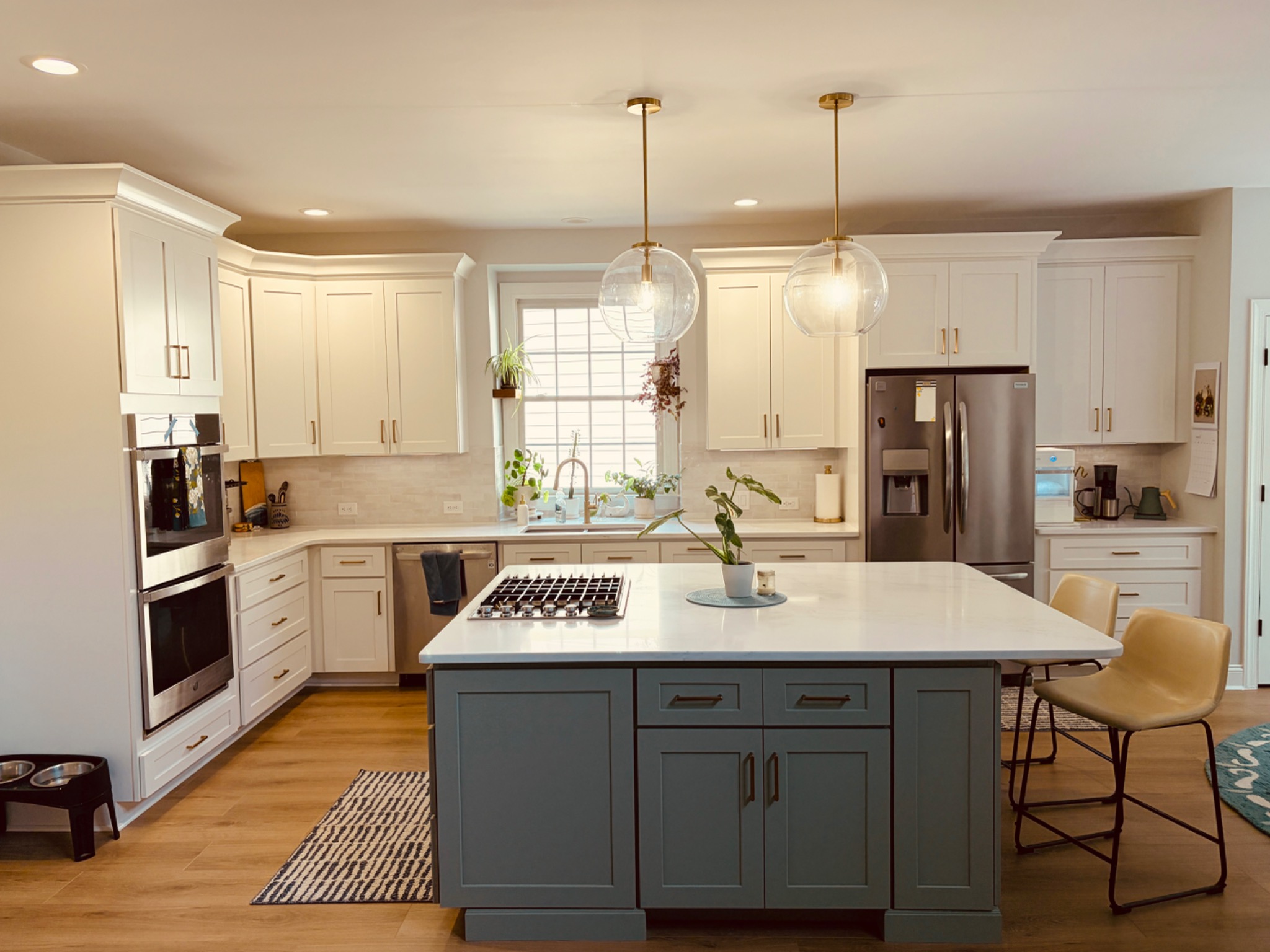 KCD cabinetry in a finished kitchen