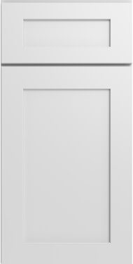 KCD Shaker White cabinet door sample