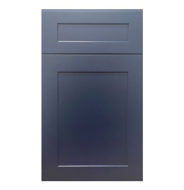 NKBC Shaker Blue cabinet door sample