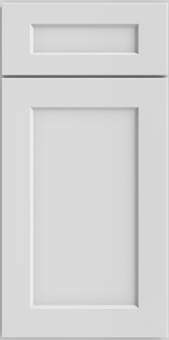 US Cabinet Depot Shaker White cabinet door sample