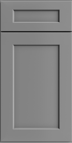 US Cabinet Depot Shaker Grey cabinet door sample